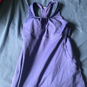 Purple lululemon tank top